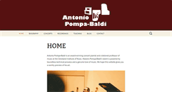 Desktop Screenshot of pompa-baldi.com